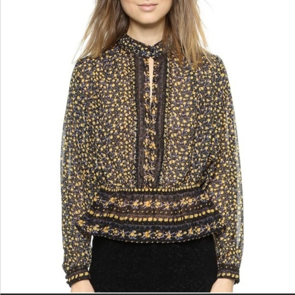 Free People If I Had You Blouse - size large